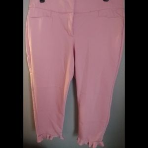 Lane Bryant Dust Rose Pants